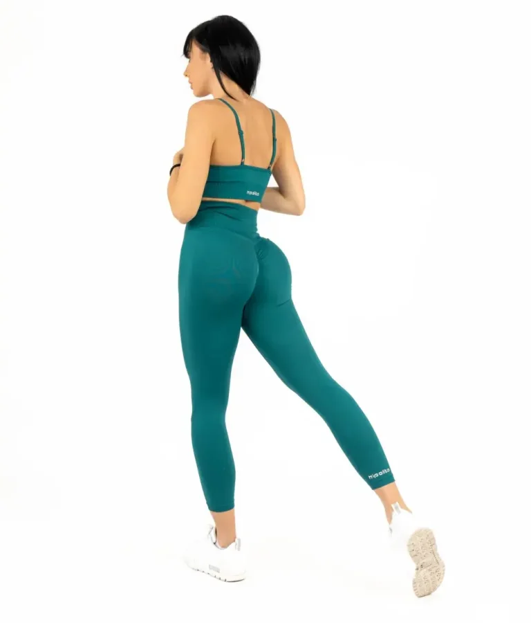 Selena green matching set with strappy top