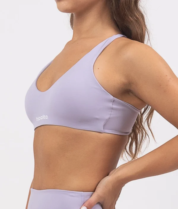 Noa lila sports bra