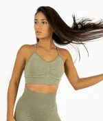 aurora navy green top na bretele