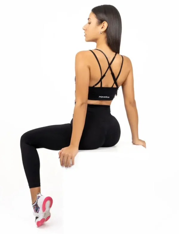 Dalia black komplet sa topom na naramenice