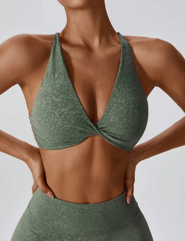 Akcija 35 Tara green top na naramenice