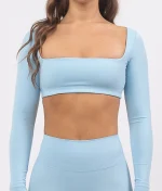 Lia blue top na dug rukav 1