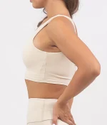 Leila beige top na bretele 2