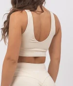 Leila beige top na bretele 3