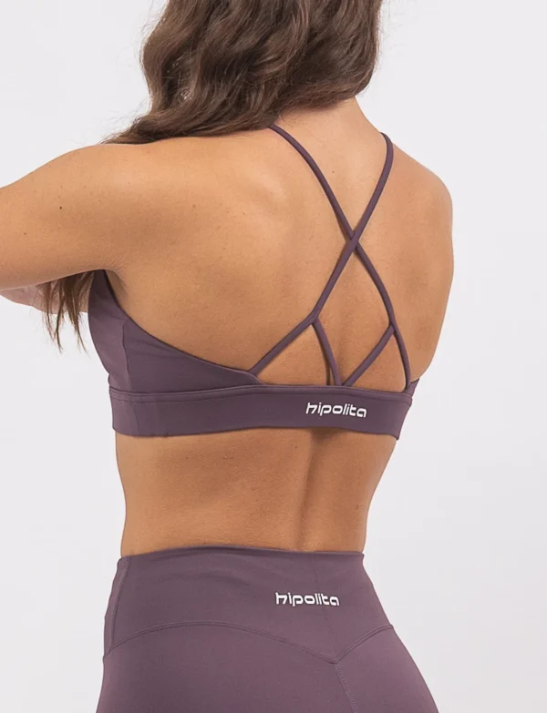 Rea purple top na bretele