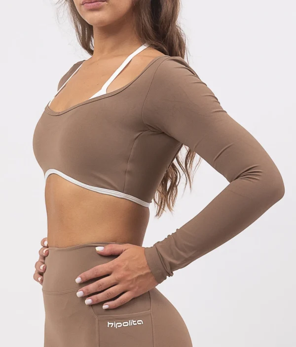 Telma beige top na dug rukav 1 Telma beige top na dug rukav 1 1