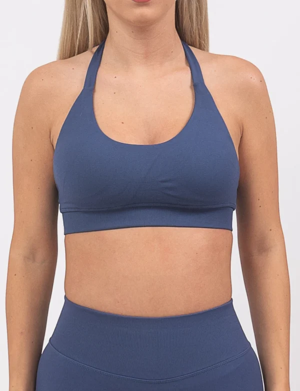 Ira bluish gray top na bretele