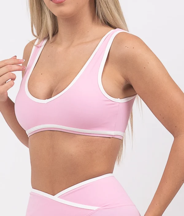 Summer pink top na bretele 4 Summer pink top na bretele 4
