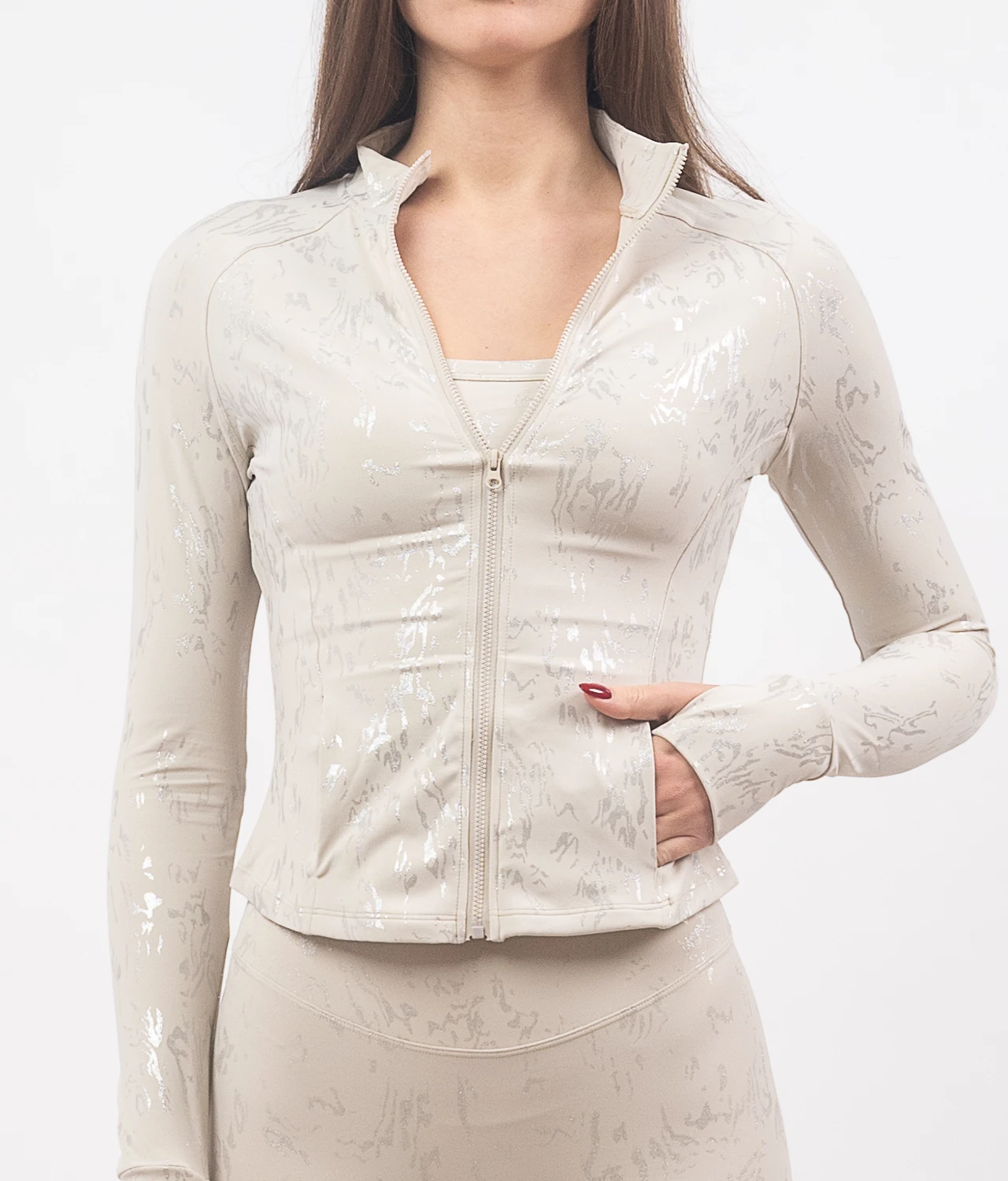 Iris beige jaknica 2