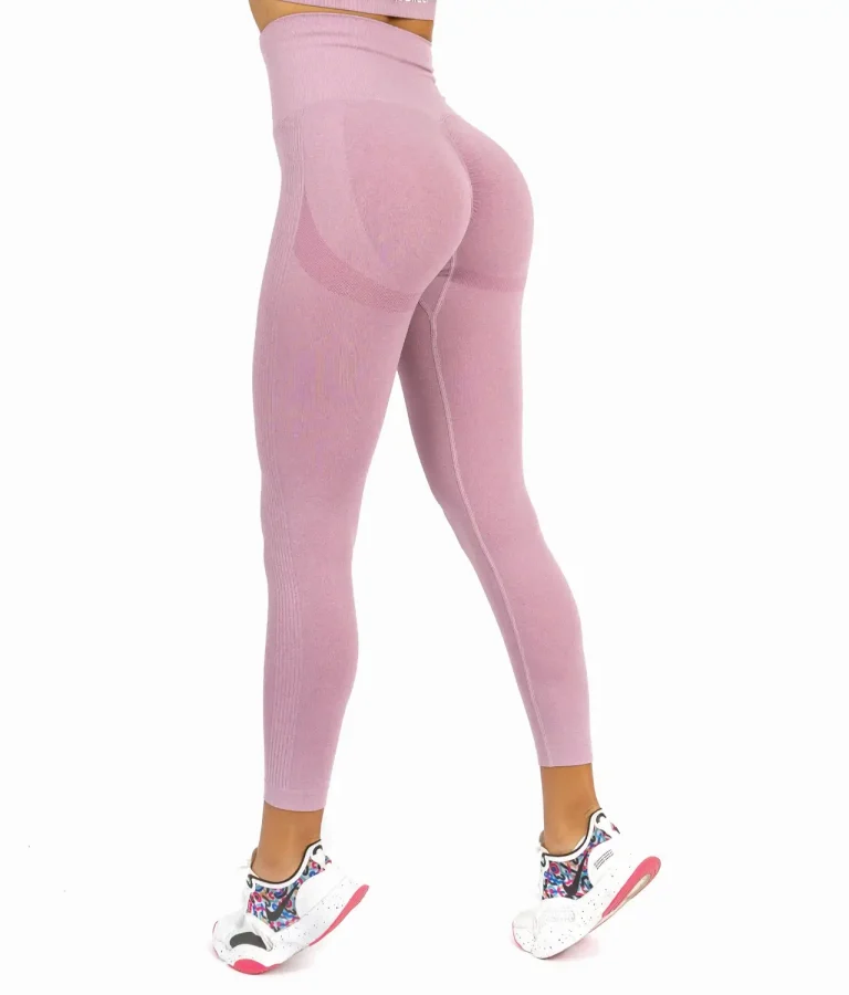 Aurora lilac fitness leggings
