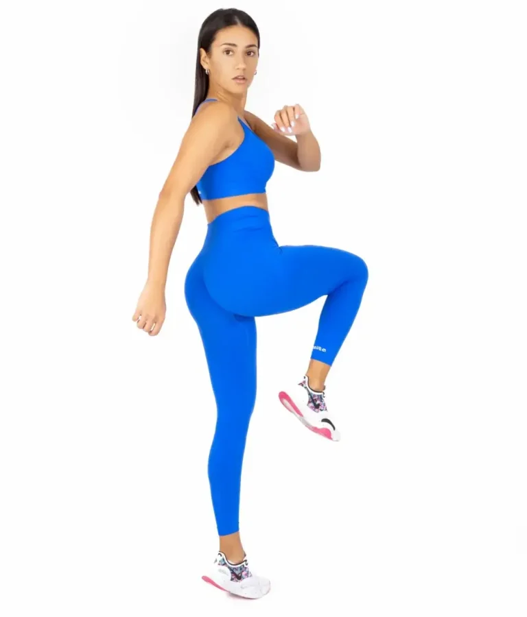 Dalia royal blue matching set with strappy top