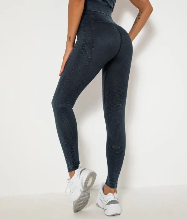 Mist black sports leggings