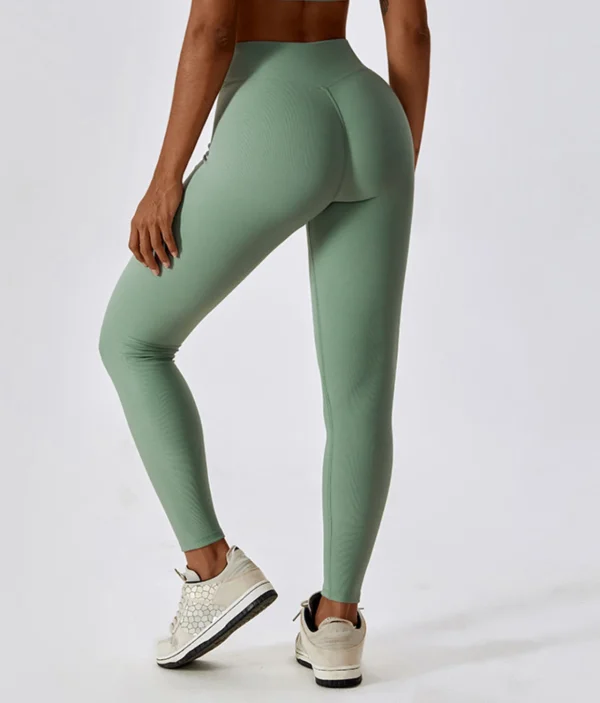 Zira green push up leggings