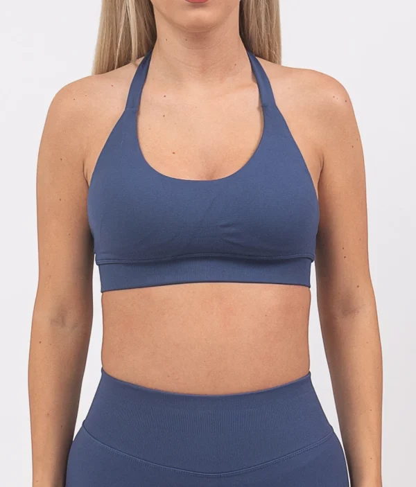 Ira bluish gray sports bra