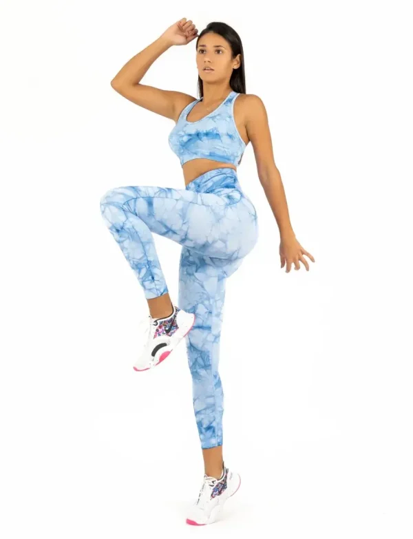 Fiona blue komplet sa topom na naramenice