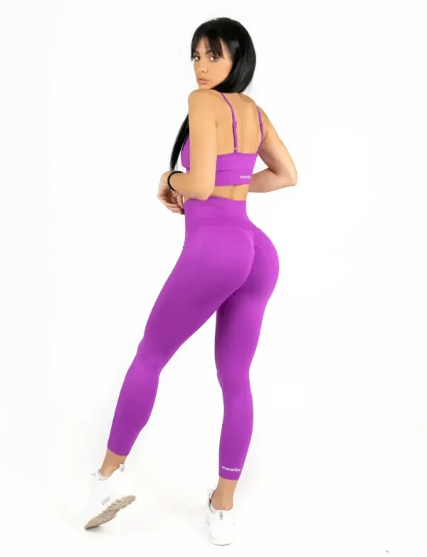 Selena purple komplet sa topom na naramenice