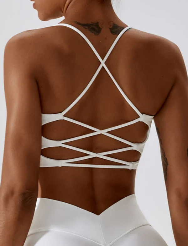 Sena white top na naramenice