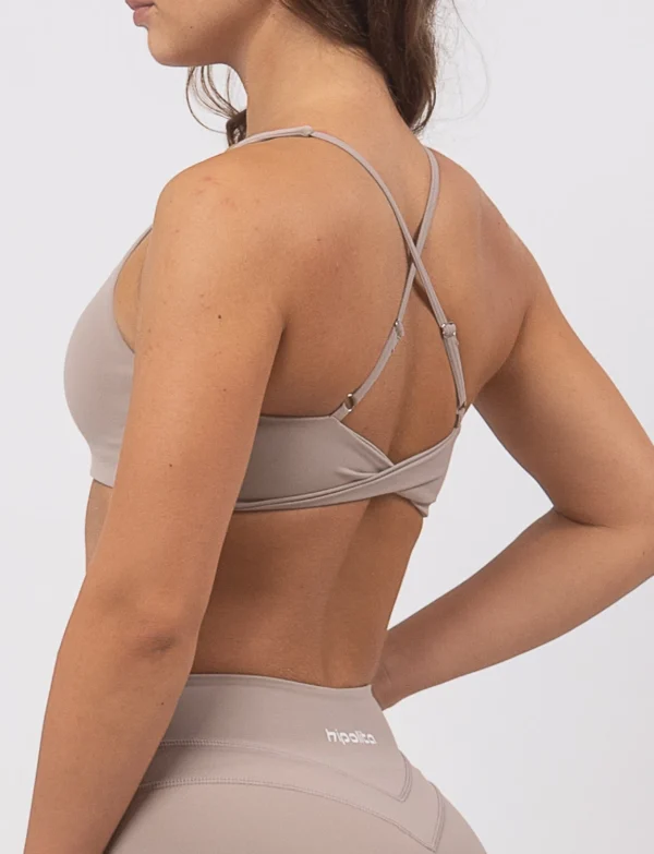 Noa beige top na naramenice